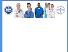 Tablet Screenshot of healthcarecareers.sbcms.org